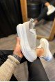 KN911 Erkek Günlük Bağcıksız Cilt Süet Spor Sneaker Ayakkabı CSBT - Beyaz Erkek Ayakkabı KN911 Erkek Günlük Bağcıksız Cilt Süet Spor Sneaker Ayakkabı CSBT - Beyaz – Knack Erkek Ayakkabı