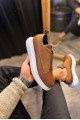 KN911 Erkek Günlük Bağcıksız Cilt Süet Spor Sneaker Ayakkabı CSBT - Taba Erkek Ayakkabı KN911 Erkek Günlük Bağcıksız Cilt Süet Spor Sneaker Ayakkabı CSBT - Taba – Knack Erkek Ayakkabı