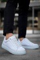KB-BX1 Erkek Günlük Bağcıklı Cilt Spor Sneaker Ayakkabı CBT - Beyaz Erkek Ayakkabı KB-BX1 Erkek Günlük Bağcıklı Cilt Spor Sneaker Ayakkabı CBT - Beyaz – Kuback Erkek Ayakkabı