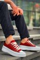 KB-CX3 Erkek Günlük Bağcıklı Keten Kısa Spor Sneaker Ayakkabı KBT - Bordo – Kuback Erkek Ayakkabı