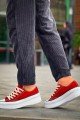 KB-CX3 Erkek Günlük Bağcıklı Keten Kısa Spor Sneaker Ayakkabı KBT - Bordo – Kuback Erkek Ayakkabı