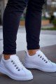 KB-X4 Erkek Günlük Bağcıklı Cilt Spor Sneaker Ayakkabı CBT - Beyaz Erkek Ayakkabı KB-X4 Erkek Günlük Bağcıklı Cilt Spor Sneaker Ayakkabı CBT - Beyaz – Kuback Erkek Ayakkabı