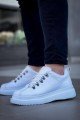 KB-X4 Erkek Günlük Bağcıklı Cilt Spor Sneaker Ayakkabı CBT - Beyaz Erkek Ayakkabı KB-X4 Erkek Günlük Bağcıklı Cilt Spor Sneaker Ayakkabı CBT - Beyaz – Kuback Erkek Ayakkabı