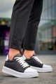 KB-X46 Erkek Günlük Bağcıklı Paraşüt Kumaş Cilt Spor Sneaker Ayakkabı PKCBT - Siyah/Beyaz Erkek Ayakkabı KB-X46 Erkek Günlük Bağcıklı Paraşüt Kumaş Cilt Spor Sneaker Ayakkabı PKCBT - Siyah/Beyaz – Kuback Erkek Ayakkabı
