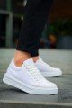 KB-X46 Erkek Günlük Bağcıklı Paraşüt Kumaş Rugan Spor Sneaker Ayakkabı PKRBT - Beyaz Erkek Ayakkabı KB-X46 Erkek Günlük Bağcıklı Paraşüt Kumaş Rugan Spor Sneaker Ayakkabı PKRBT - Beyaz – Kuback Erkek Ayakkabı