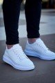 KB-X500 Erkek Günlük Bağcıklı Cilt Spor Sneaker Ayakkabı CBT - Beyaz Erkek Ayakkabı KB-X500 Erkek Günlük Bağcıklı Cilt Spor Sneaker Ayakkabı CBT - Beyaz – Kuback Erkek Ayakkabı
