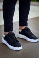 KB-X500 Erkek Günlük Bağcıklı Cilt Spor Sneaker Ayakkabı CBT - Siyah/Beyaz Erkek Ayakkabı KB-X500 Erkek Günlük Bağcıklı Cilt Spor Sneaker Ayakkabı CBT - Siyah/Beyaz – Kuback Erkek Ayakkabı