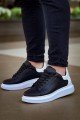 KB-X500 Erkek Günlük Bağcıklı Cilt Spor Sneaker Ayakkabı CBT - Siyah/Beyaz Erkek Ayakkabı KB-X500 Erkek Günlük Bağcıklı Cilt Spor Sneaker Ayakkabı CBT - Siyah/Beyaz – Kuback Erkek Ayakkabı