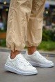 KB-X500 Erkek Günlük Bağcıklı Silver Baskılı Cilt Spor Sneaker Ayakkabı CBT - Beyaz Erkek Ayakkabı KB-X500 Erkek Günlük Bağcıklı Silver Baskılı Cilt Spor Sneaker Ayakkabı CBT - Beyaz – Kuback Erkek Ayakkabı