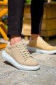 KB-X500 Erkek Günlük Bağcıklı Süet Spor Sneaker Ayakkabı SBT - Bej – Kuback Erkek Ayakkabı