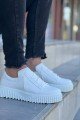 KB-X502 Erkek Günlük Bağcıklı Cilt Spor Sneaker Ayakkabı CBT - Beyaz Erkek Ayakkabı KB-X502 Erkek Günlük Bağcıklı Cilt Spor Sneaker Ayakkabı CBT - Beyaz – Kuback Erkek Ayakkabı
