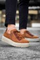 KB-X502 Erkek Günlük Bağcıklı Süet Spor Sneaker Ayakkabı SKT - Taba – Kuback Erkek Ayakkabı