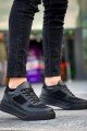 KB-X8 Erkek Günlük Bağcıklı Cilt Süet Spor Sneaker Ayakkabı CSST - Siyah – Kuback Erkek Ayakkabı