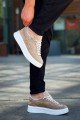 KB005 Erkek Günlük Bağcıklı Süet Spor Sneaker Ayakkabı SBT - Bej – Kuback Erkek Ayakkabı