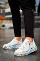 KB02 Erkek Günlük Bağcıklı Fermuarlı Boyalı Croco Cilt Spor Sneaker Ayakkabı CRT - Beyaz/Mavi Erkek Ayakkabı KB02 Erkek Günlük Bağcıklı Fermuarlı Boyalı Croco Cilt Spor Sneaker Ayakkabı CRT - Beyaz/Mavi – Kuback Erkek Ayakkabı