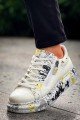 KB02 Erkek Günlük Bağcıklı Fermuarlı Boyalı Croco Cilt Spor Sneaker Ayakkabı CRT - Beyaz/Sarı Erkek Ayakkabı KB02 Erkek Günlük Bağcıklı Fermuarlı Boyalı Croco Cilt Spor Sneaker Ayakkabı CRT - Beyaz/Sarı – Kuback Erkek Ayakkabı