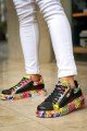 KB02 Erkek Günlük Bağcıklı Fermuarlı Boyalı Croco Cilt Spor Sneaker Ayakkabı CRT - Siyah/Kırmızı Erkek Ayakkabı KB02 Erkek Günlük Bağcıklı Fermuarlı Boyalı Croco Cilt Spor Sneaker Ayakkabı CRT - Siyah/Kırmızı – Kuback Erkek Ayakkabı