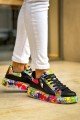 KB02 Erkek Günlük Bağcıklı Fermuarlı Boyalı Croco Cilt Spor Sneaker Ayakkabı CRT - Siyah/Kırmızı Erkek Ayakkabı KB02 Erkek Günlük Bağcıklı Fermuarlı Boyalı Croco Cilt Spor Sneaker Ayakkabı CRT - Siyah/Kırmızı – Kuback Erkek Ayakkabı