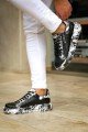 KB02 Erkek Günlük Bağcıklı Fermuarlı Boyalı Croco Cilt Spor Sneaker Ayakkabı CRT - Siyah/Siyah Erkek Ayakkabı KB02 Erkek Günlük Bağcıklı Fermuarlı Boyalı Croco Cilt Spor Sneaker Ayakkabı CRT - Siyah/Siyah – Kuback Erkek Ayakkabı