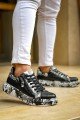 KB02 Erkek Günlük Bağcıklı Fermuarlı Boyalı Croco Cilt Spor Sneaker Ayakkabı CRT - Siyah/Siyah Erkek Ayakkabı KB02 Erkek Günlük Bağcıklı Fermuarlı Boyalı Croco Cilt Spor Sneaker Ayakkabı CRT - Siyah/Siyah – Kuback Erkek Ayakkabı