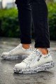 KB02 Erkek Günlük Bağcıklı Fermuarlı Gazete Boyalı Croco Cilt Spor Sneaker Ayakkabı CRT - Beyaz Erkek Ayakkabı KB02 Erkek Günlük Bağcıklı Fermuarlı Gazete Boyalı Croco Cilt Spor Sneaker Ayakkabı CRT - Beyaz – Kuback Erkek Ayakkabı