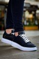 KB047 Erkek Günlük Bağcıklı Cilt Spor Sneaker Ayakkabı CBT - Siyah Erkek Ayakkabı KB047 Erkek Günlük Bağcıklı Cilt Spor Sneaker Ayakkabı CBT - Siyah – Kuback Erkek Ayakkabı