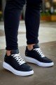 KB047 Erkek Günlük Bağcıklı Cilt Spor Sneaker Ayakkabı CBT - Siyah Erkek Ayakkabı KB047 Erkek Günlük Bağcıklı Cilt Spor Sneaker Ayakkabı CBT - Siyah – Kuback Erkek Ayakkabı