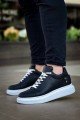 KB047 Erkek Günlük Bağcıklı Cilt Spor Sneaker Ayakkabı CBT - Siyah Erkek Ayakkabı KB047 Erkek Günlük Bağcıklı Cilt Spor Sneaker Ayakkabı CBT - Siyah – Kuback Erkek Ayakkabı