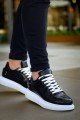 KB047 Erkek Günlük Bağcıklı Croco Desenli Cilt Spor Sneaker Ayakkabı CBT - Siyah Erkek Ayakkabı KB047 Erkek Günlük Bağcıklı Croco Desenli Cilt Spor Sneaker Ayakkabı CBT - Siyah – Kuback Erkek Ayakkabı