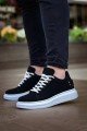 KB047 Erkek Günlük Bağcıklı Süet Spor Sneaker Ayakkabı SBT - Siyah Erkek Ayakkabı KB047 Erkek Günlük Bağcıklı Süet Spor Sneaker Ayakkabı SBT - Siyah – Kuback Erkek Ayakkabı
