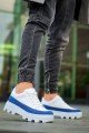 KB056 Erkek Günlük Bağcıklı Cilt Süet Spor Sneaker Ayakkabı CSBT - Beyaz/Mavi Erkek Ayakkabı KB056 Erkek Günlük Bağcıklı Cilt Süet Spor Sneaker Ayakkabı CSBT - Beyaz/Mavi – Kuback Erkek Ayakkabı