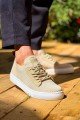 KB110 Erkek Günlük Bağcıklı Triko Spor Sneaker Ayakkabı TBT - Bej Erkek Ayakkabı KB110 Erkek Günlük Bağcıklı Triko Spor Sneaker Ayakkabı TBT - Bej – Kuback Erkek Ayakkabı