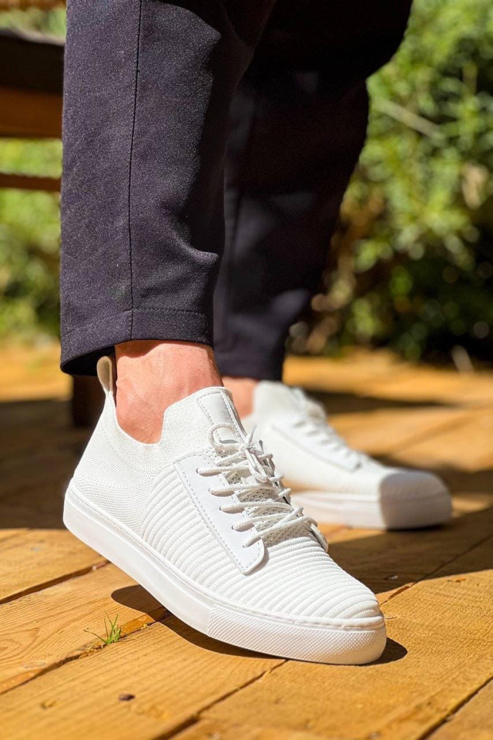 KB110 Erkek Günlük Bağcıklı Triko Spor Sneaker Ayakkabı TBT - Beyaz Erkek Ayakkabı KB110 Erkek Günlük Bağcıklı Triko Spor Sneaker Ayakkabı TBT - Beyaz – Kuback Erkek Ayakkabı
