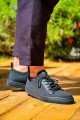 KB110 Erkek Günlük Bağcıklı Triko Spor Sneaker Ayakkabı TST - Siyah Erkek Ayakkabı KB110 Erkek Günlük Bağcıklı Triko Spor Sneaker Ayakkabı TST - Siyah – Kuback Erkek Ayakkabı