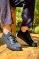 KB110 Erkek Günlük Bağcıklı Triko Spor Sneaker Ayakkabı TST - Siyah Erkek Ayakkabı KB110 Erkek Günlük Bağcıklı Triko Spor Sneaker Ayakkabı TST - Siyah – Kuback Erkek Ayakkabı