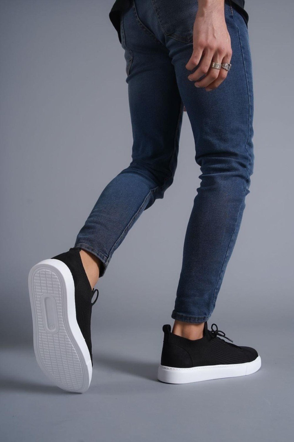 KB112 Erkek Günlük Bağcıklı Triko Spor Sneaker Ayakkabı TBT - Siyah Erkek Ayakkabı KB112 Erkek Günlük Bağcıklı Triko Spor Sneaker Ayakkabı TBT - Siyah – Kuback Erkek Ayakkabı