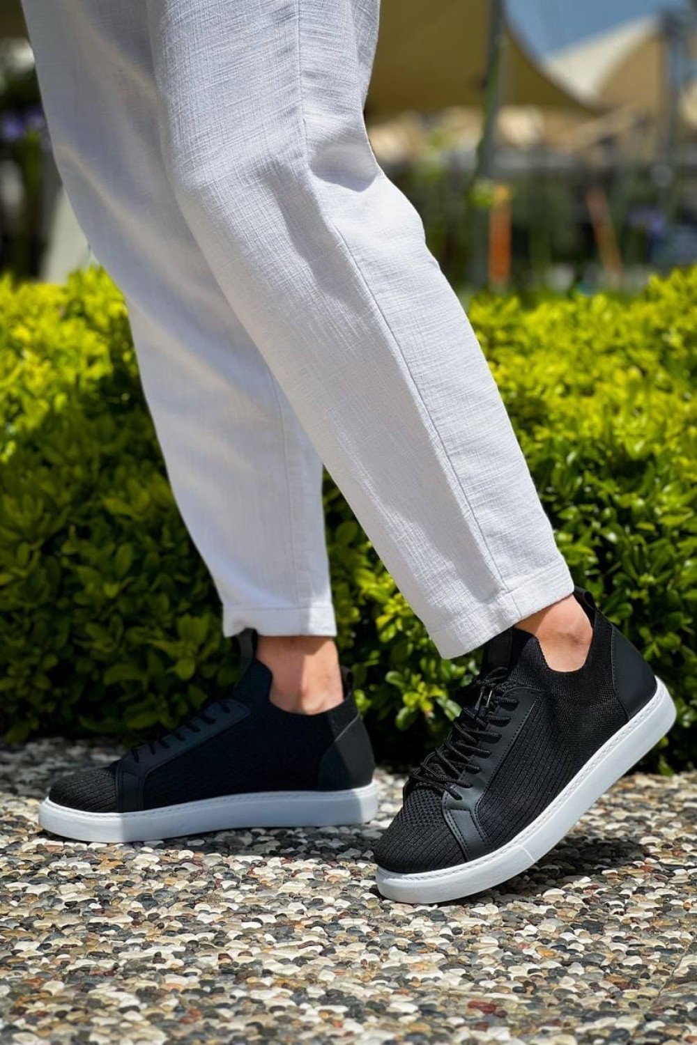 KB112 Erkek Günlük Bağcıklı Triko Spor Sneaker Ayakkabı TBT - Siyah Erkek Ayakkabı KB112 Erkek Günlük Bağcıklı Triko Spor Sneaker Ayakkabı TBT - Siyah – Kuback Erkek Ayakkabı