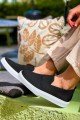 KB114 Erkek Günlük Bağcıksız Triko Spor Sneaker Ayakkabı TBT - Siyah Erkek Ayakkabı KB114 Erkek Günlük Bağcıksız Triko Spor Sneaker Ayakkabı TBT - Siyah – Kuback Erkek Ayakkabı