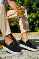 KB114 Erkek Günlük Bağcıksız Triko Spor Sneaker Ayakkabı TBT - Siyah Erkek Ayakkabı KB114 Erkek Günlük Bağcıksız Triko Spor Sneaker Ayakkabı TBT - Siyah – Kuback Erkek Ayakkabı