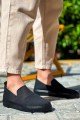 KB114 Erkek Günlük Bağcıksız Triko Spor Sneaker Ayakkabı TST - Siyah Erkek Ayakkabı KB114 Erkek Günlük Bağcıksız Triko Spor Sneaker Ayakkabı TST - Siyah – Kuback Erkek Ayakkabı