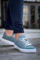 KB122 Erkek Günlük Bağcıklı Süet Spor Sneaker Ayakkabı SBT - Mavi – Kuback Erkek Ayakkabı