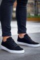 KB122 Erkek Günlük Bağcıklı Süet Spor Sneaker Ayakkabı SBT - Siyah Erkek Ayakkabı KB122 Erkek Günlük Bağcıklı Süet Spor Sneaker Ayakkabı SBT - Siyah – Kuback Erkek Ayakkabı