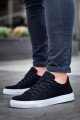 KB122 Erkek Günlük Bağcıklı Süet Spor Sneaker Ayakkabı SBT - Siyah Erkek Ayakkabı KB122 Erkek Günlük Bağcıklı Süet Spor Sneaker Ayakkabı SBT - Siyah – Kuback Erkek Ayakkabı