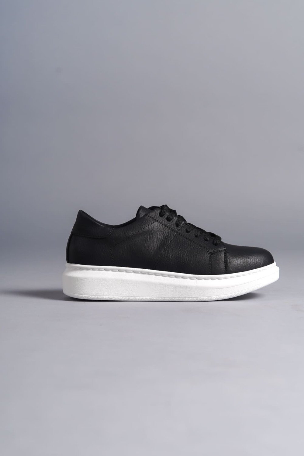 SLW151 Boost Erkek Günlük Bağcıklı Cilt Spor Sneaker Ayakkabı CBT - Siyah Erkek Ayakkabı SLW151 Boost Erkek Günlük Bağcıklı Cilt Spor Sneaker Ayakkabı CBT - Siyah – Salwo Erkek Ayakkabı