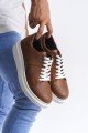 SLW151 Boost Erkek Günlük Bağcıklı Cilt Spor Sneaker Ayakkabı CBT - Taba Erkek Ayakkabı SLW151 Boost Erkek Günlük Bağcıklı Cilt Spor Sneaker Ayakkabı CBT - Taba – Salwo Erkek Ayakkabı