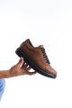SLW151 Boost Erkek Günlük Bağcıklı Cilt Spor Sneaker Ayakkabı CST - Taba Erkek Ayakkabı SLW151 Boost Erkek Günlük Bağcıklı Cilt Spor Sneaker Ayakkabı CST - Taba – Salwo Erkek Ayakkabı