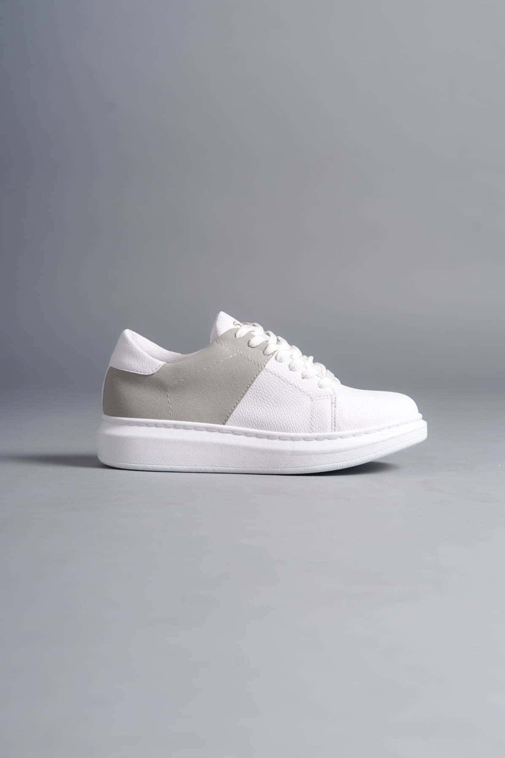 SLW151 Boost Erkek Günlük Bağcıklı Cilt Süet Spor Sneaker Ayakkabı CSBT - Beyaz/Gri Erkek Ayakkabı SLW151 Boost Erkek Günlük Bağcıklı Cilt Süet Spor Sneaker Ayakkabı CSBT - Beyaz/Gri – Salwo Erkek Ayakkabı