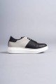 SLW151 Boost Erkek Günlük Bağcıklı Cilt Süet Spor Sneaker Ayakkabı CSBT - Siyah/Gri Erkek Ayakkabı SLW151 Boost Erkek Günlük Bağcıklı Cilt Süet Spor Sneaker Ayakkabı CSBT - Siyah/Gri – Salwo Erkek Ayakkabı