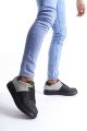 SLW151 Boost Erkek Günlük Bağcıklı Cilt Süet Spor Sneaker Ayakkabı CSST - Siyah/Gri Erkek Ayakkabı SLW151 Boost Erkek Günlük Bağcıklı Cilt Süet Spor Sneaker Ayakkabı CSST - Siyah/Gri – Salwo Erkek Ayakkabı