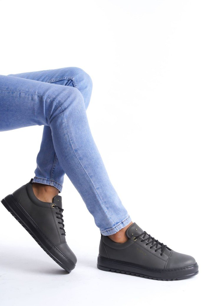 SLW152 Cool Erkek Günlük Bağcıklı Cilt Klasik Ayakkabı CST - Füme SLW152 Cool Erkek Günlük Bağcıklı Cilt Klasik Ayakkabı CST - Füme